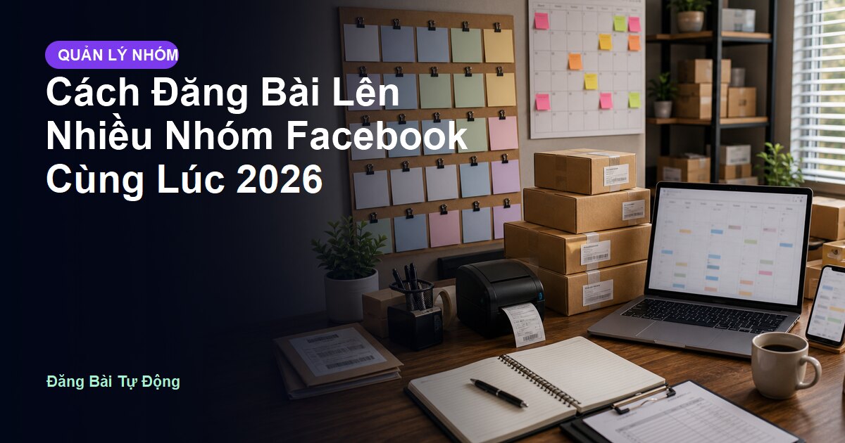 Cách Đăng Bài Lên Nhiều Nhóm Facebook Cùng Lúc 2026