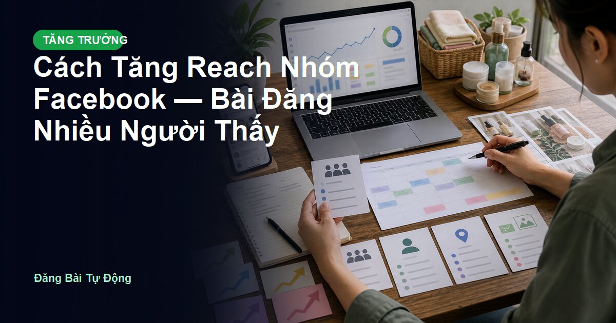 Cách Tăng Reach Nhóm Facebook — Bài Đăng Nhiều Người Thấy