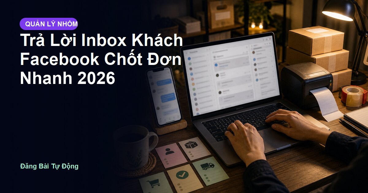 Trả Lời Inbox Khách Facebook Chốt Đơn Nhanh 2026