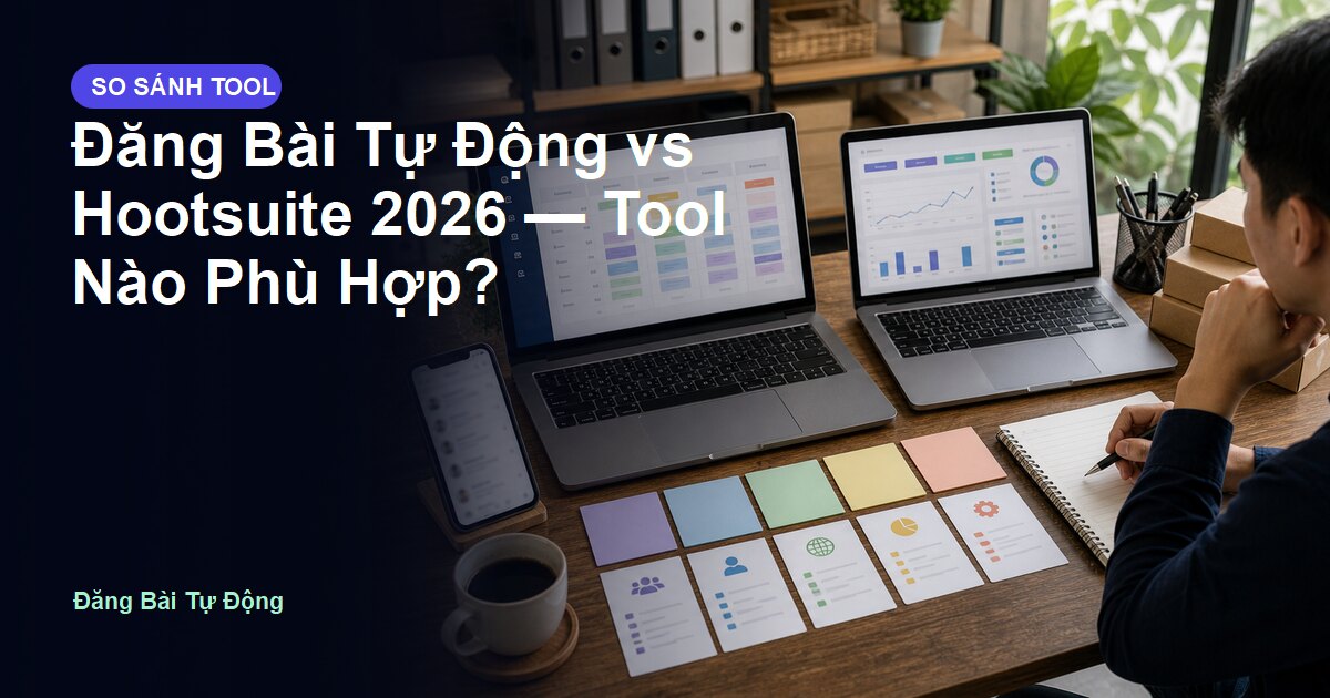 Đăng Bài Tự Động vs Hootsuite 2026 — Tool Nào Phù Hợp?