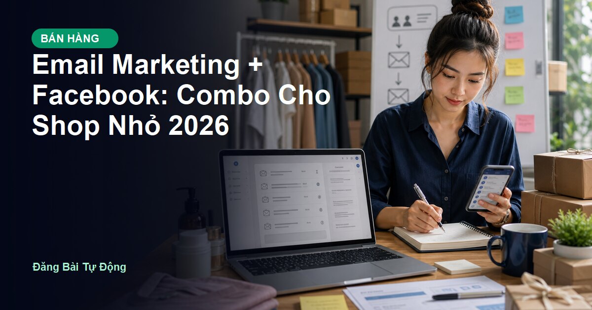 Email Marketing + Facebook: Combo Cho Shop Nhỏ 2026