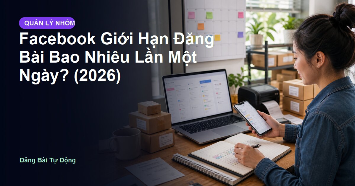 Facebook Giới Hạn Đăng Bài Bao Nhiêu Lần Một Ngày? (2026)