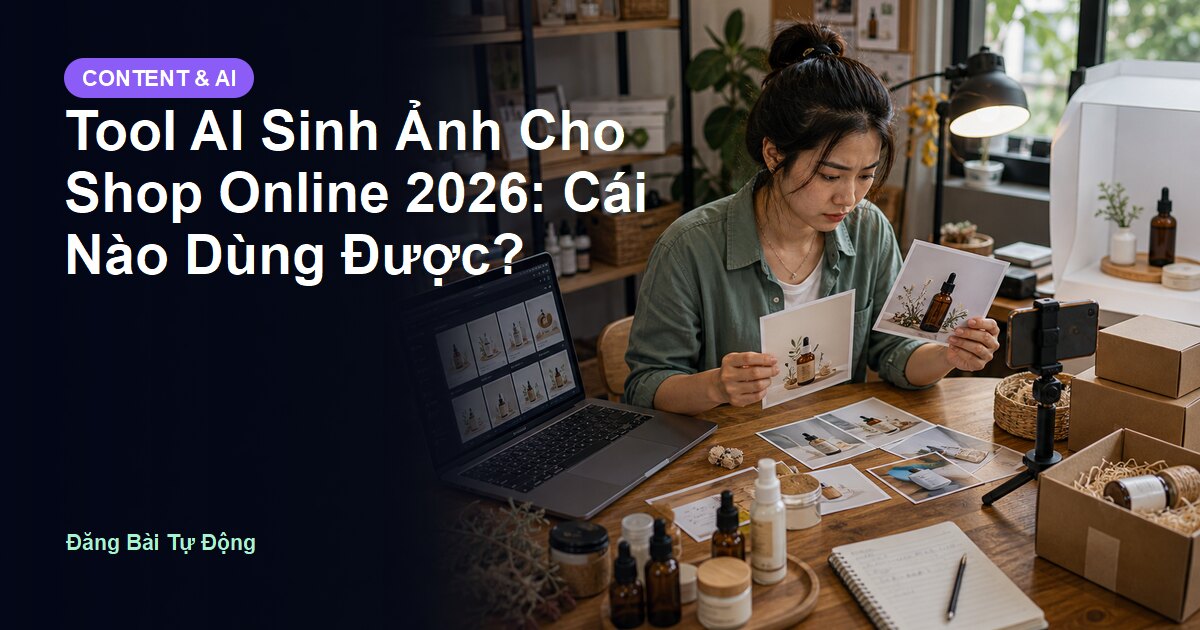 Tool AI Sinh Ảnh Cho Shop Online 2026: Cái Nào Dùng Được?