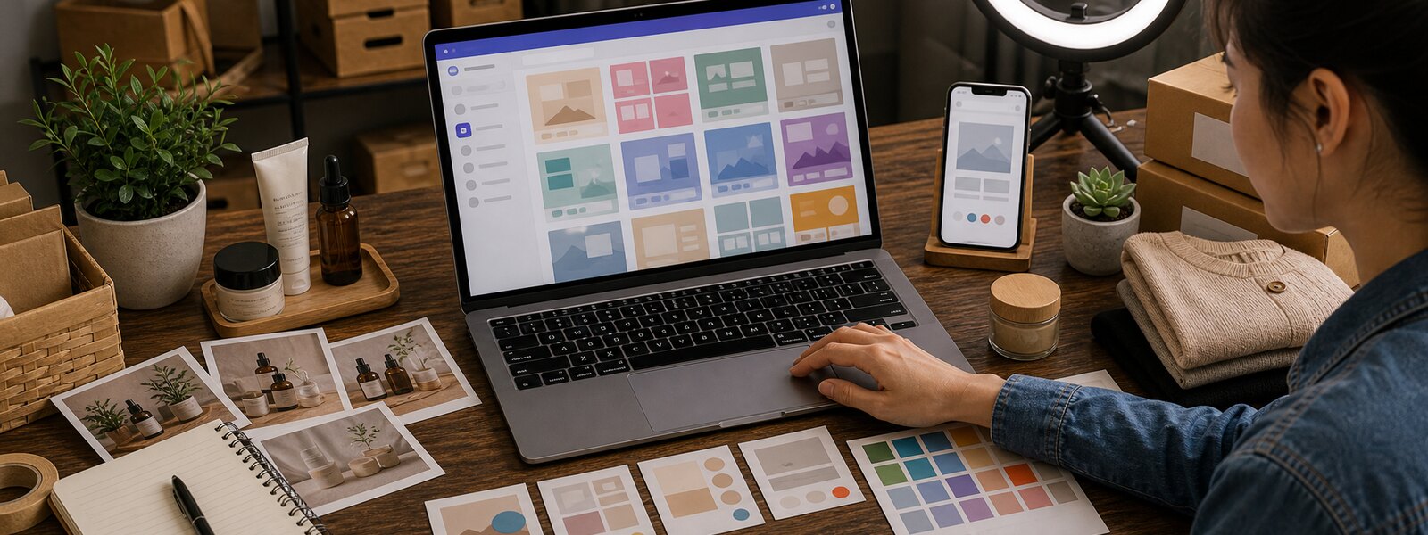 Bước 1: Tạo tài khoản Canva và chọn mẫu